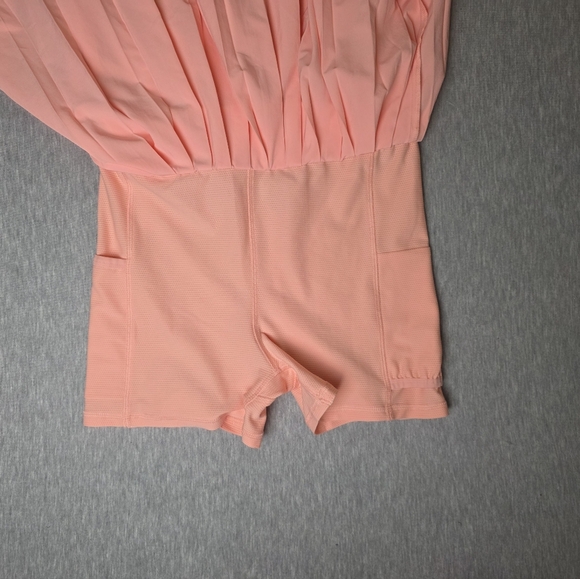 Athleta Girl New Pleat Perfect Skort Girls Size 16 Peach Color - Picture 7 of 10
